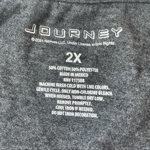 JOURNEY oversized band concert T-shirt - Picture 5 of 5